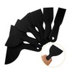 TEHAUX 6pcs Wallpaper Scraper Tool Set Flexible Plastic Scraper for