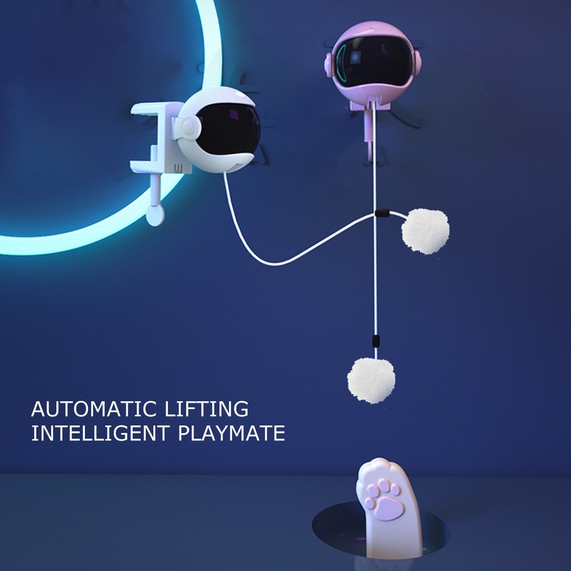 Automatic Lifting Ball Cat Toys Puzzle Fun Relieves Boredom Detachable