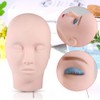 Make-up practice head 1 piece improved practice mannequin training head