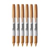 Sharpie Metallic Permanent Markers - Fine Point - Bronze -