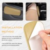 OFBAND 2PCS Elbow Pad Arm Rest for Car,Soft Leather Arm