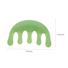 OHPHCALL Wide Tooth Massage Comb Scalp Brush Acupoint Hair Comb Scalp Massage Tool