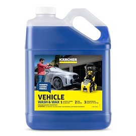 Champú y cera para automóvil, ideal para hidrolavadoras Karcher 9.558 146.0, Lavar vehículo | Limpia automóviles, bicicletas, camiones, barcos y más, 