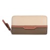 TOM TAILOR Jule Women's Purse Zip Large Beige, Mixed Taupe,