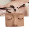 Lash Mannequin Head Removable Silicone Replacement Eyelash Mannequin Head for