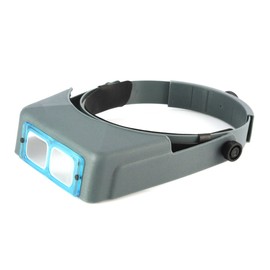 Donegan Optical 2X Head-Mounted Magnifier, Turquoise, Magnifier
