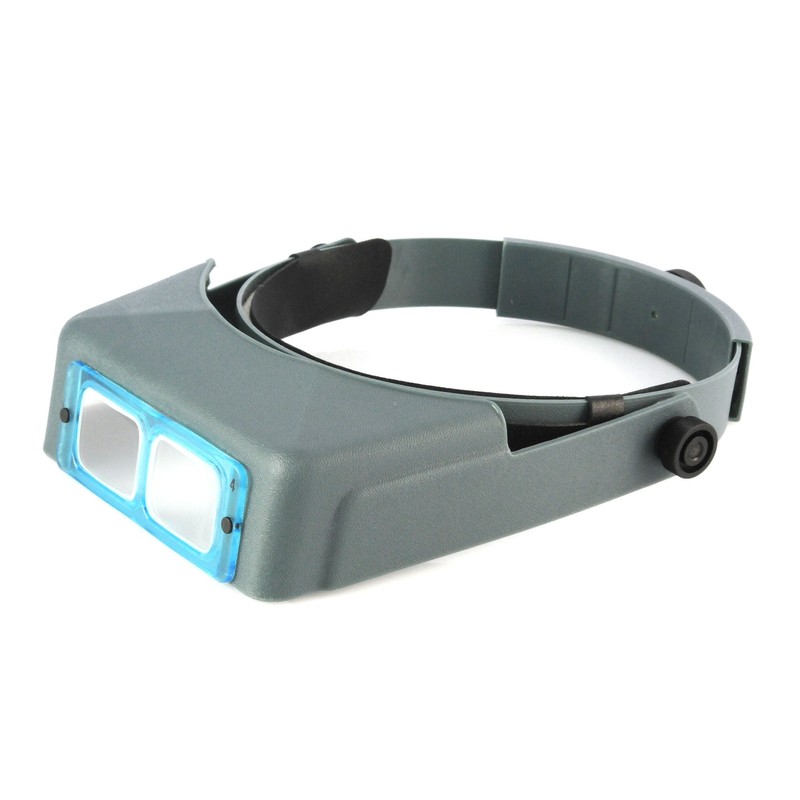 Donegan Optical 2X Head-Mounted Magnifier, Turquoise, Magnifier
