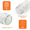 TOEKSIX 4oz Glass Mason Spice Jars 30 Pack, Empty Round