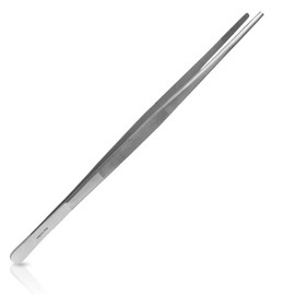 May - Terrarium Tweezers 30 cm Long - Feeding Tweezers - Feeding Tongs - Straight Design - Stainless Steel
