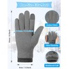 MELLIEX Winter Gloves Men's Polyester Warm Thick Fleece Windproof Cold