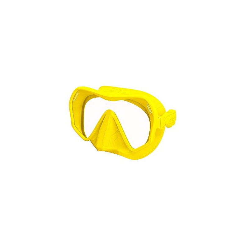 SEAC Touch Scuba Diving Snorkeling Freediving Mask, Mono Lens, Frameless