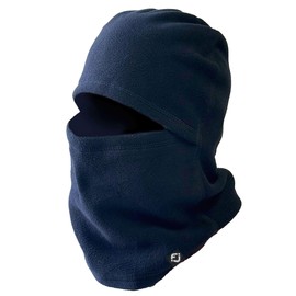 Insulated Fleece Balaclava Ski Mask Face Cover for Men & Women - Navy