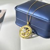 OPVICAM Compass Necklace for Women, Wife Birthday Gift Ideas -