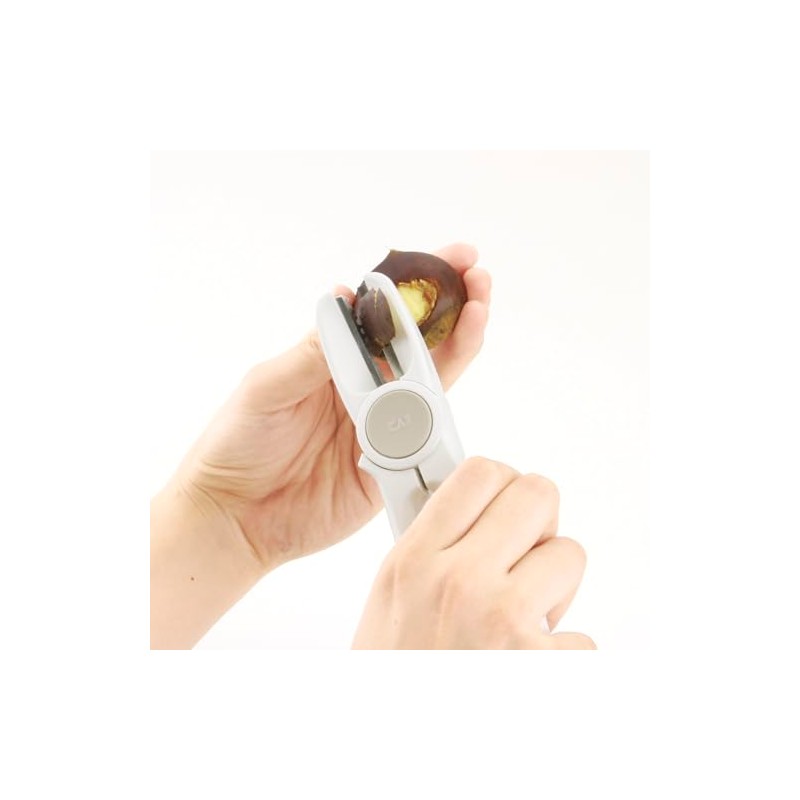 Kai KAI KITCHEN DH8183 Chestnut Cutter, Raw Chestnut, Boiled Chestnut,