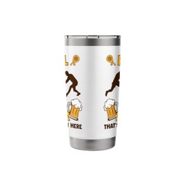 Padel And Beer That's Why I'm Here Paddleball Padel Stainless Steel Insulated Tumbler