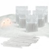 500-Pack Pearled Candle Cotton Wicks for Sand Candles Making -
