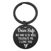iJuqi Drive Safe Keychain Boyfriend Gift - Valentine's Day Gifts