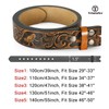 TRIWORKS Western Belt without buckle for men – Cowboy Cowgirl