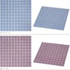 NET-25k-10 1.0 inch (25 mm) Square Mosaic Tile [Regular Color]