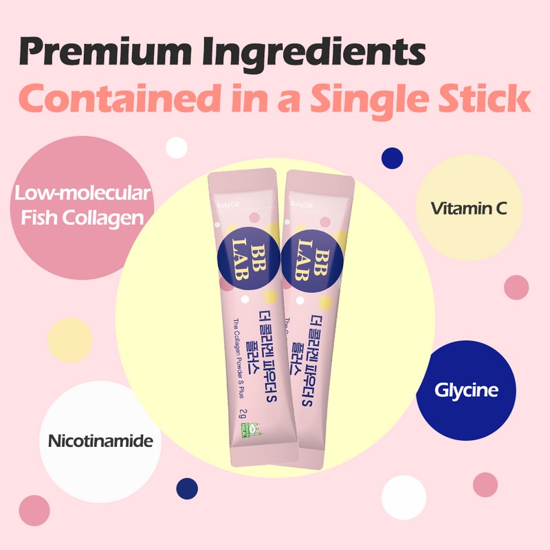 BB LAB [BB LAB](Halal) The Collagen Powder S Plus 2g*30