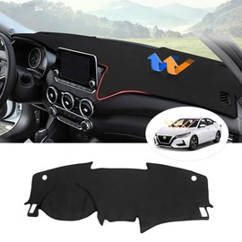 Autorder Dashboard Cover Mat for 2020-2025 2026 Sentra Accessories Dash Cover Flannel Dash Mat Sunshade Glare UV Rays Protector