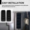 2PCS Upgraded Back Panel Air Vent Relief Grille, Cabin Pressure