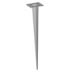 ledscom.de Garden Ground Spike for Podel, Stainless Steel, 40 cm,