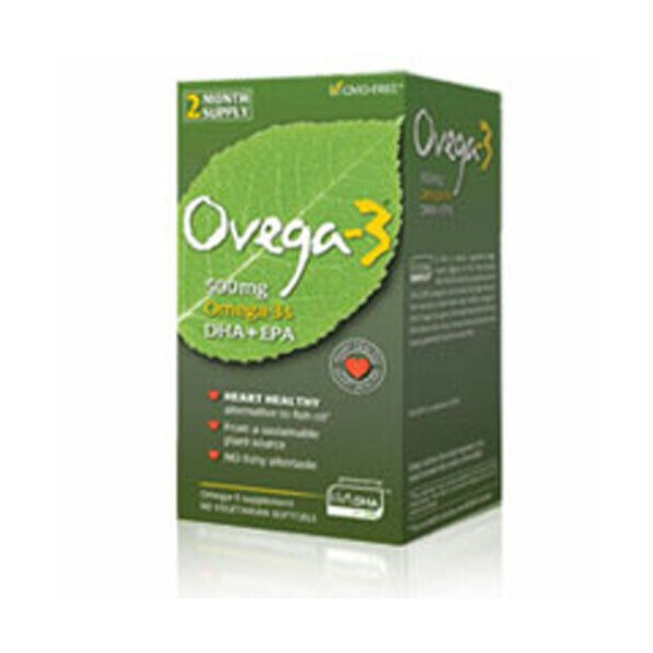 Ovega-3  DHA EPA Vegetarian 60 Softgels