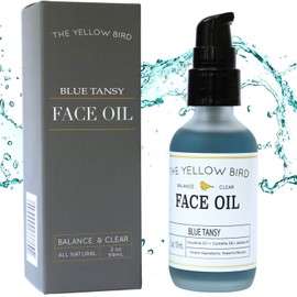 Balancing Blue Tansy Face Oil – Skin Glowing Serum. Anti Aging Collagen Support. Acne Fighting Dark Spot Corrector. Wrinkle & Pore Minimizer. Natural, Vegan Facial Moisturizer.