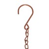 Hanging Rain Chime Metal Beautiful Sound Decorative Bell Shaped Rain