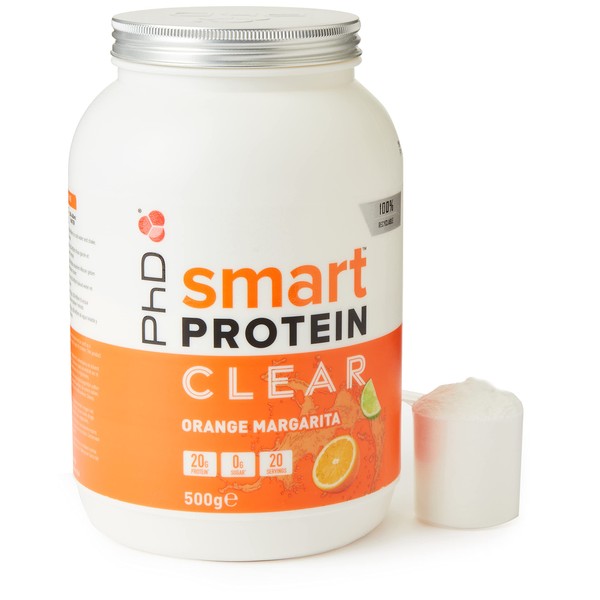 PhD Nutrition Smart Potein Clear, Orange Margarita, 500 g