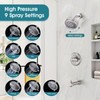 RAINREVIVE Replacement Faucet Shower Trim Kit for Delta 1300/1400 &