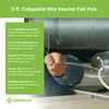 Greenlee FP3 3' Collapsible Wire Reacher Fish Pole with Storage