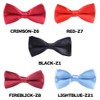 CLARAH ba171226288 Kids' Bowtie, Boy, Plain, Formal, Kids, Easy Hook,