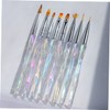 PACKOVE 8Pcs Manicure Nail Art Pens Nail Dotting and Painting