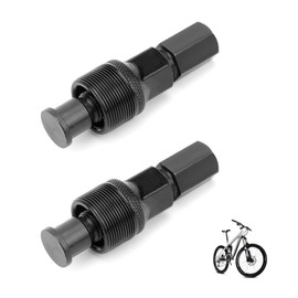 2 Pcs Bicycle Crank Remover Tool, Bicycle Crank Extractor Puller, Bike Crank Arm Puller Tool, Crankest Arm Puller for Mountain, Road Bikes, Square Taper Puller Design Cycling Crankset Maintenance Tool