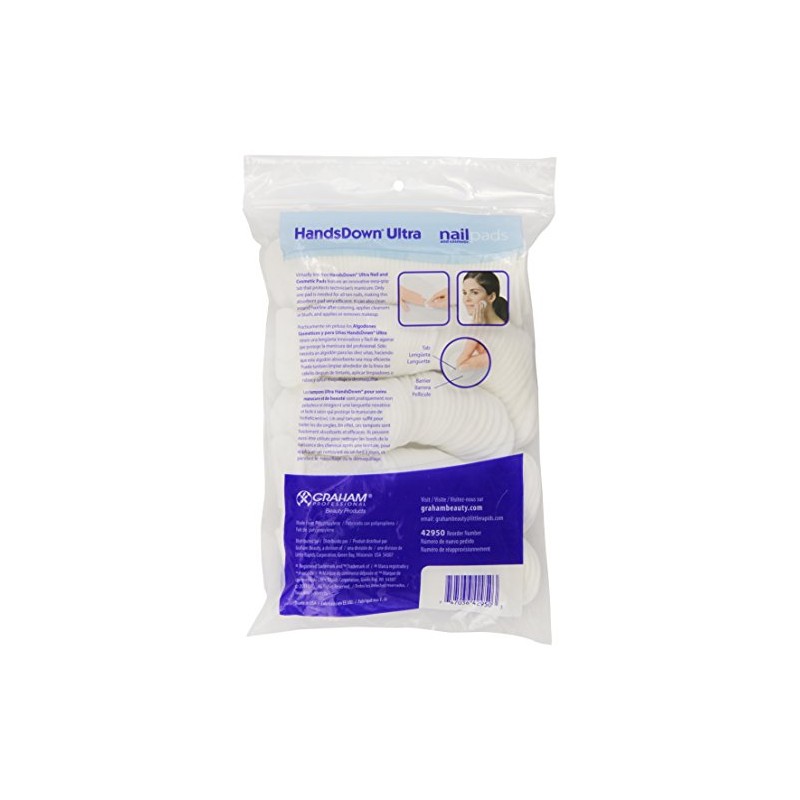 Graham Handsdown Ultra Nail & Cosmetic Pads