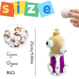 POPOYU The Amazing Digital Kinger Plush Toys,Circus Plushies Stuffed Pomni Jax Plushie Doll,Cyber Circus Cute Soft Stuffed Rabbit Figure Plush for Kids Boys Girls TV fans Birthday Gifts