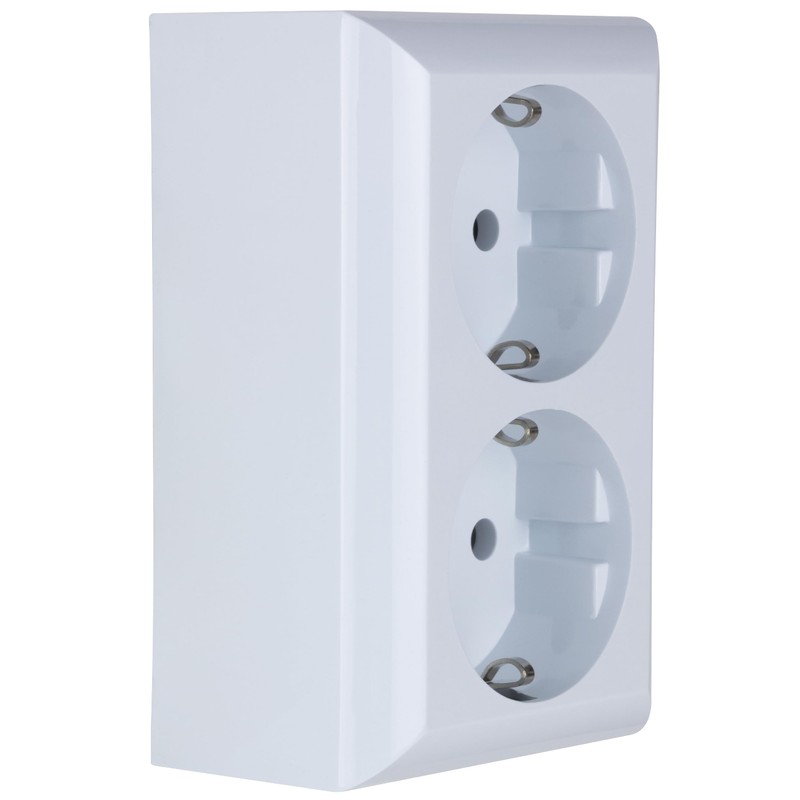 REV 0510072777 PlanoLuxe, surface-mounted socket 2-way Complete set: Frame and