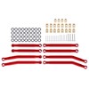 Aluminum High Clearance Chassis Links Suspension Steering Links Set for