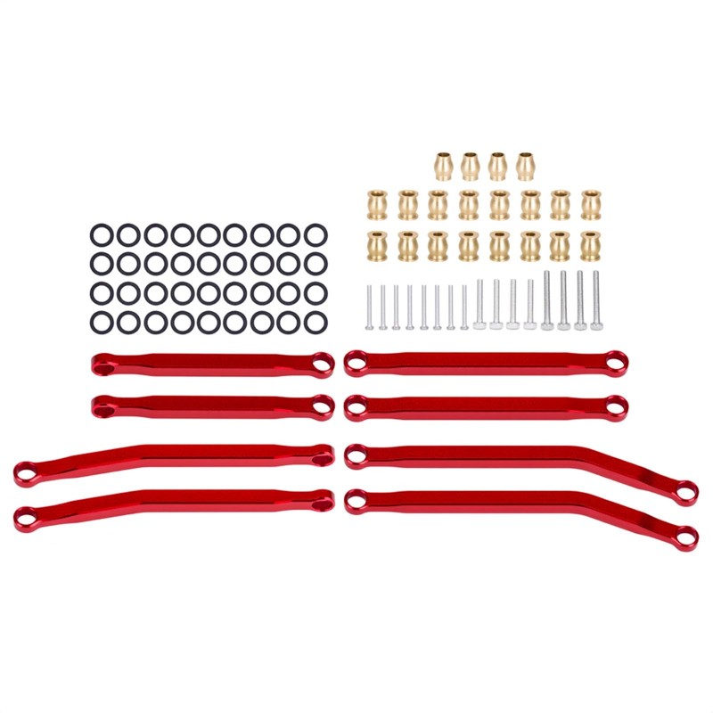 Aluminum High Clearance Chassis Links Suspension Steering Links Set for