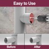 Mskilrh PVC Fitting Saver PVC Pipe Reamer 1/2 Inch Head,