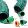 Wiltec Garden Hose Spiral Hose 15 m Flexible Irrigation Hose