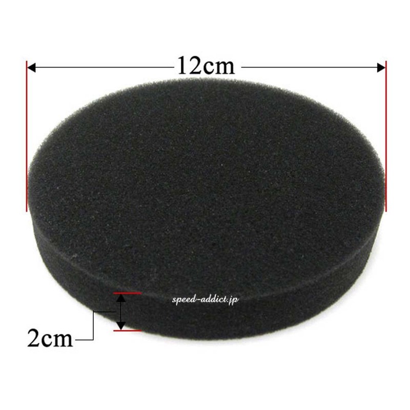 Helmet Top Pad ROUND 2cm