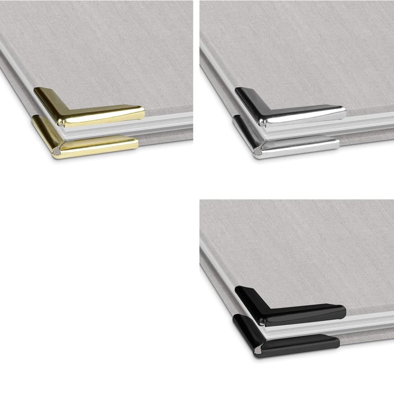 Handmade Grey Linen Look Certificate Folder with Your Own Name