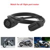 Laroal 10 Pin OBD for ICOM D Adapter Moto Cable