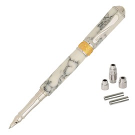 Penn State Industries PKDBFREE Nouveau Sceptre Rollerball Pen Kit Starter Set Package Woodturning Project