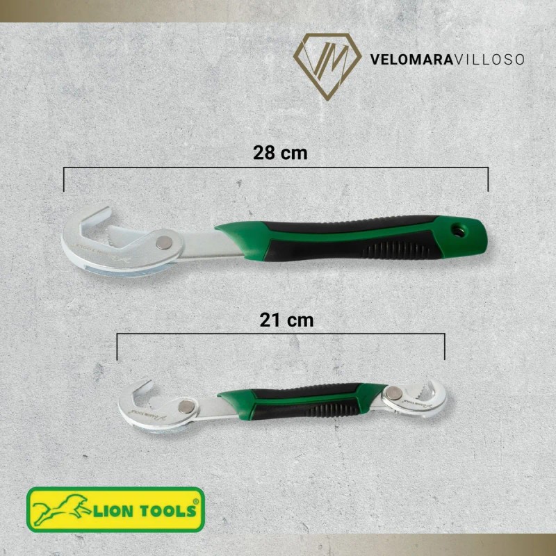 Llave Universal Ajustable Multiusos Doble 2 Pzas Profesional