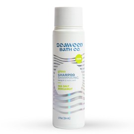 The Seaweed Bath Co. Champú Brillante Seaweed Bath Co Aroma A Sal Marina Y Bergamota 355 Ml Algas De Cosecha Sostenible Awapuhi Ácido Láctico Para... 