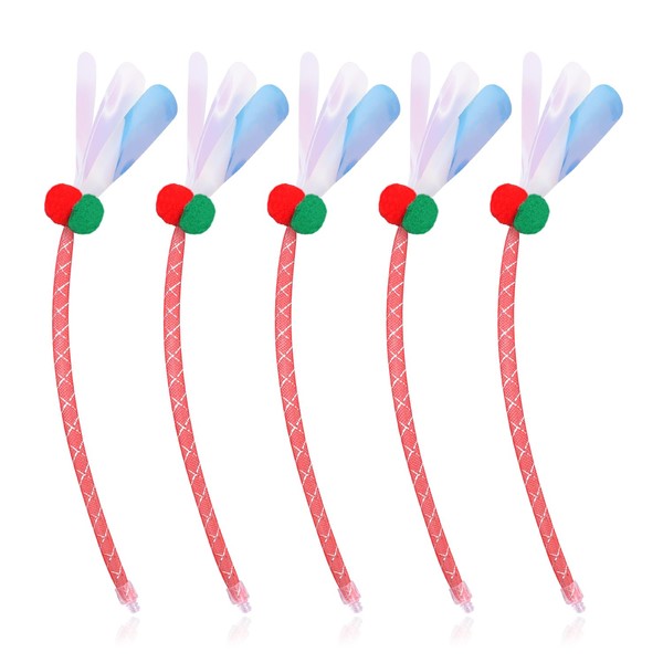 5pcs Cat Ball Toy Tail Replacement, Universal Moving Cat Toy